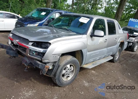 2002 Chevrolet Avalanche 1500 from USA, damaged, VIN 3GNEC13T32G194876